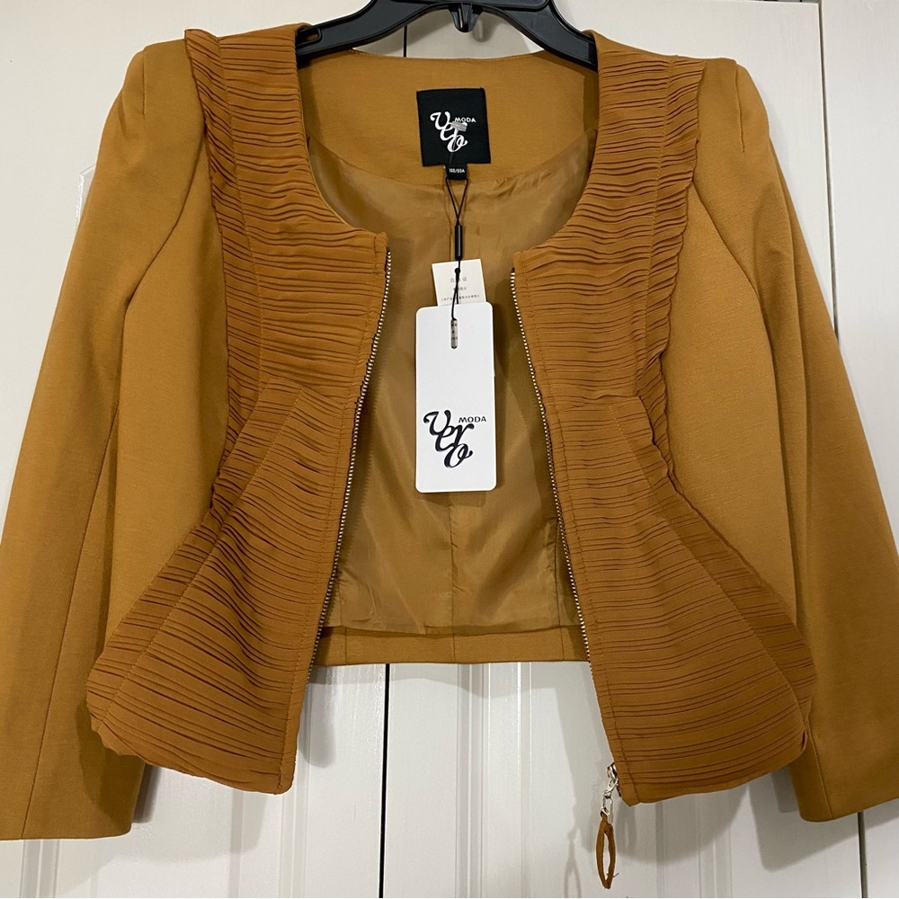 Camel Color Jacket NWT - Picture 6 of 8
